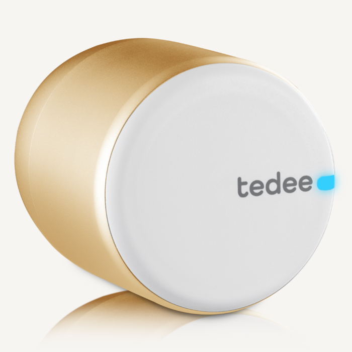 Tedee Pro — kleur Wit/Goud